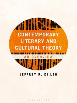 cover image of Contemporary Literary and Cultural Theory